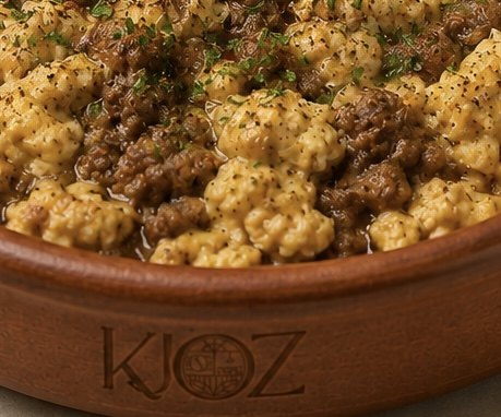 Scrambled Eggs with Minced Beef