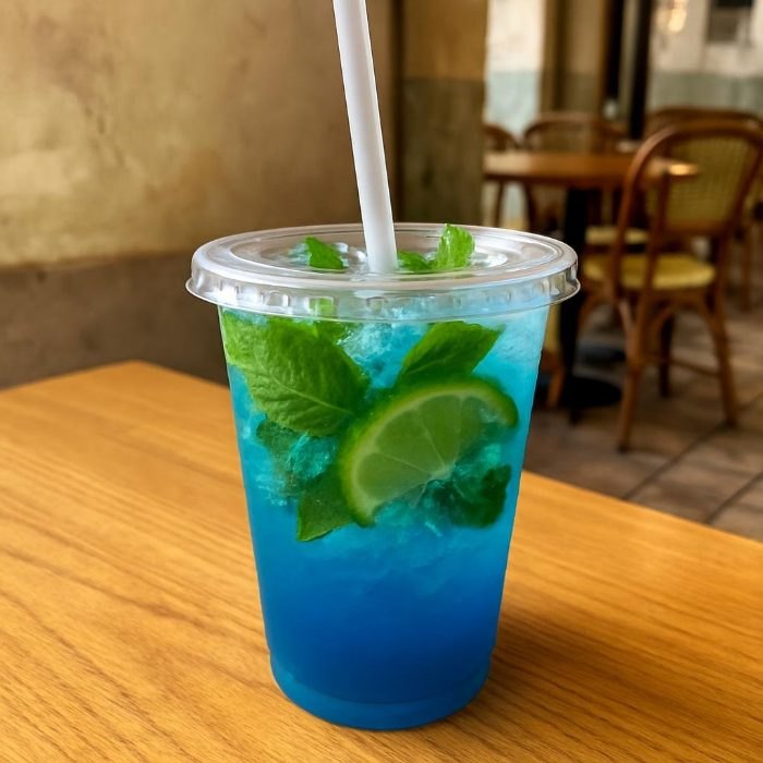 Blue Curacao Mojito